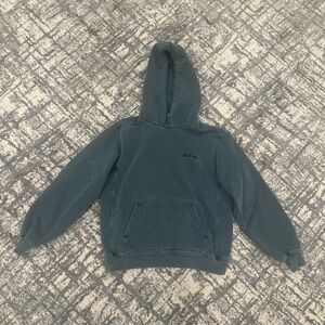 Madhappy Blue Pullover Hoodie with Relaxed Fit